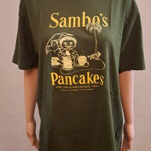 Vintage Women's Sambo's Restaurant Tee Shirt, Size L